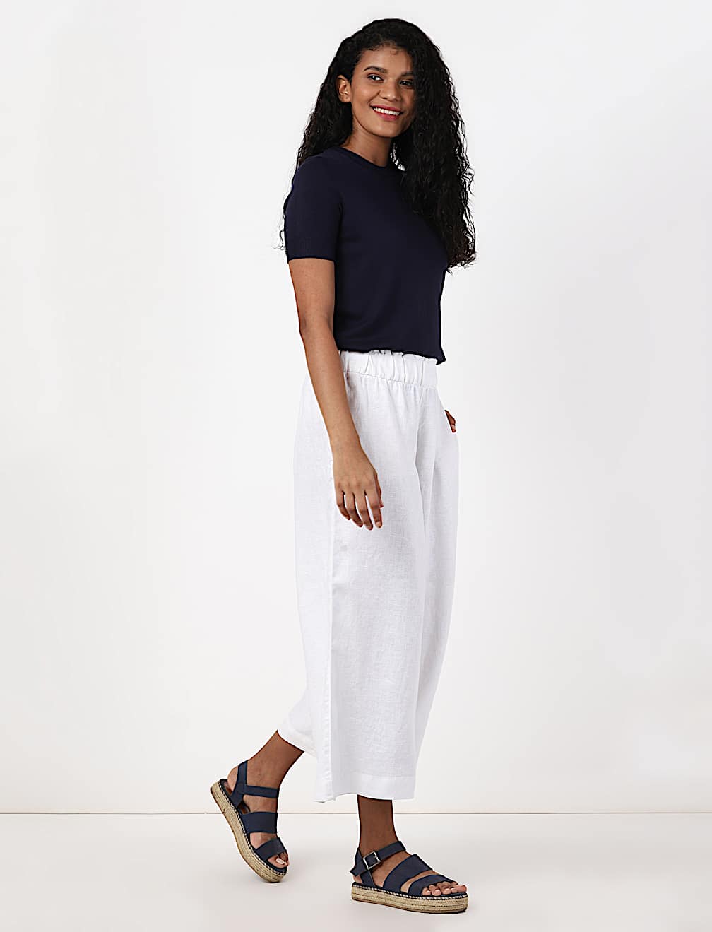 IFG Only 100% Linen WL Crop