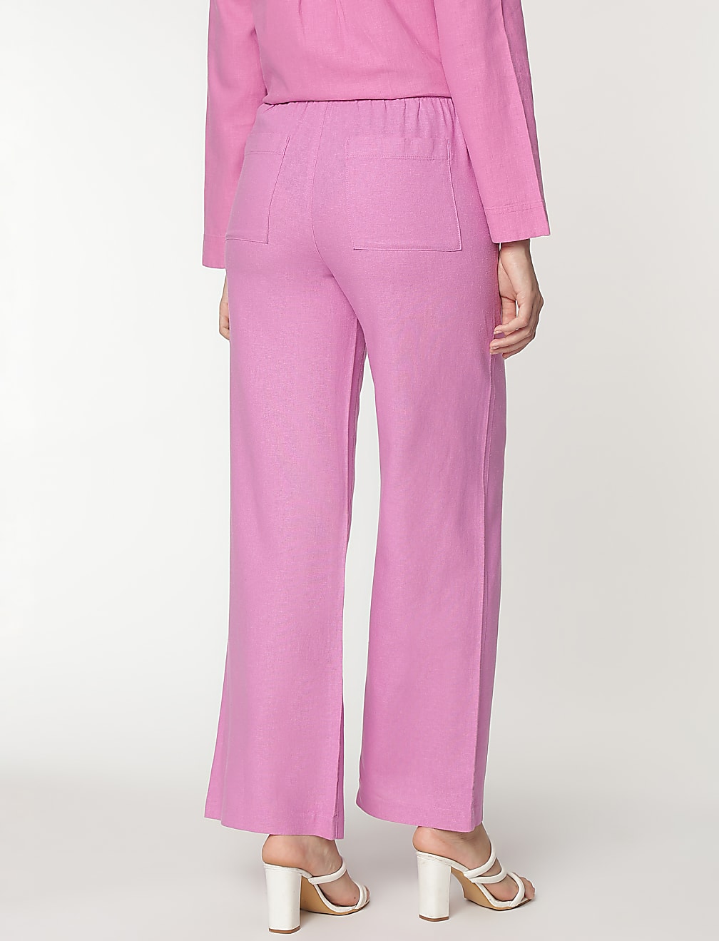 Linen Rich Relaxed Fit Pants