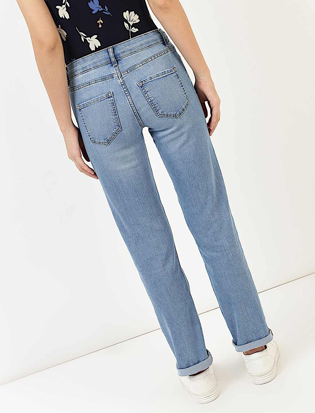 Straight Denim With Stretch