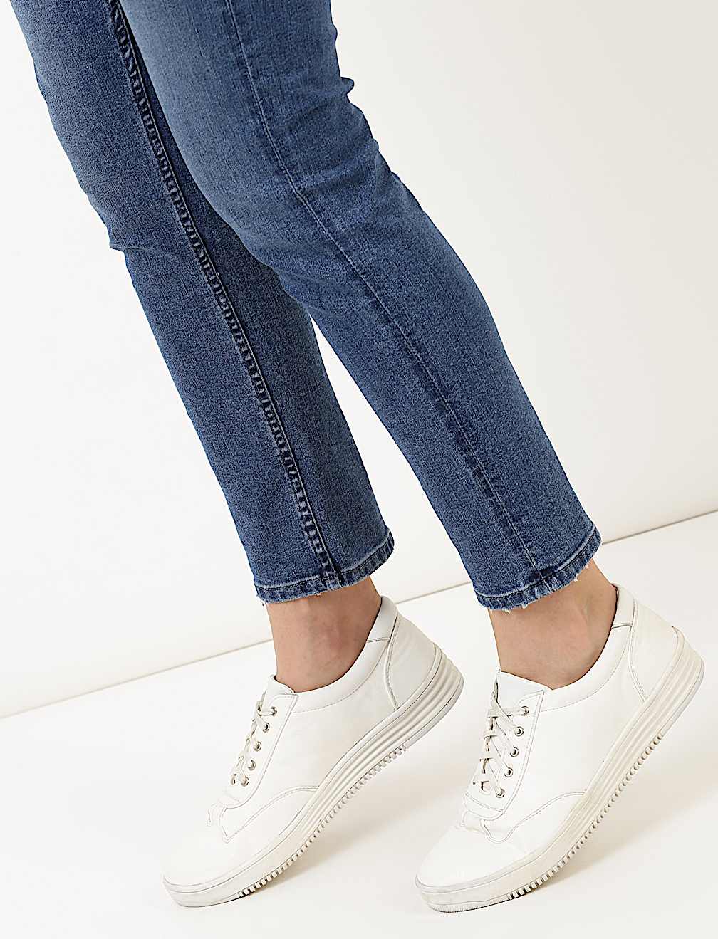 Solid Denim With Stretch