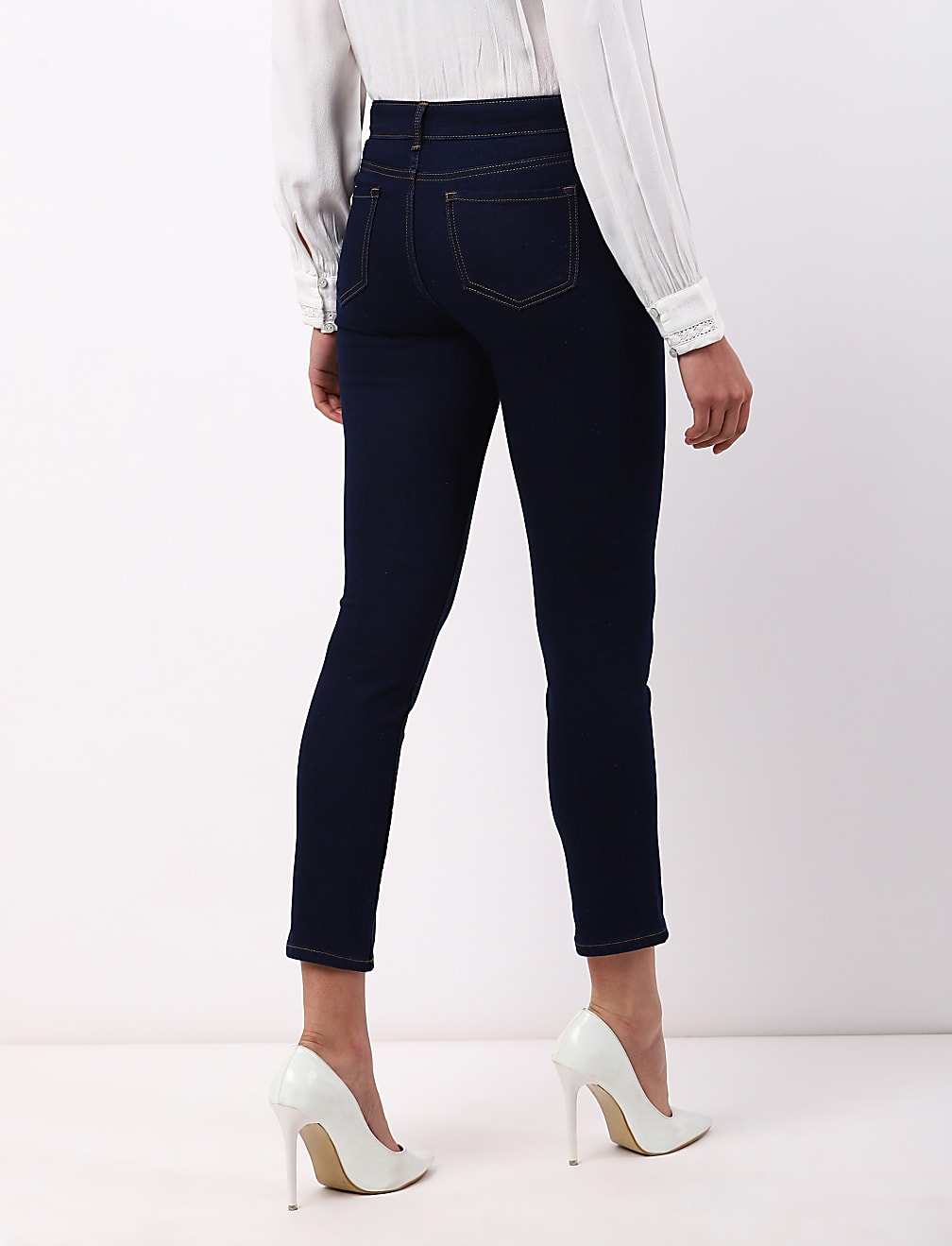 Solid Denim With Stretch