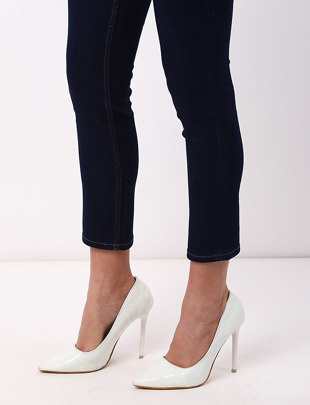 Solid Denim With Stretch