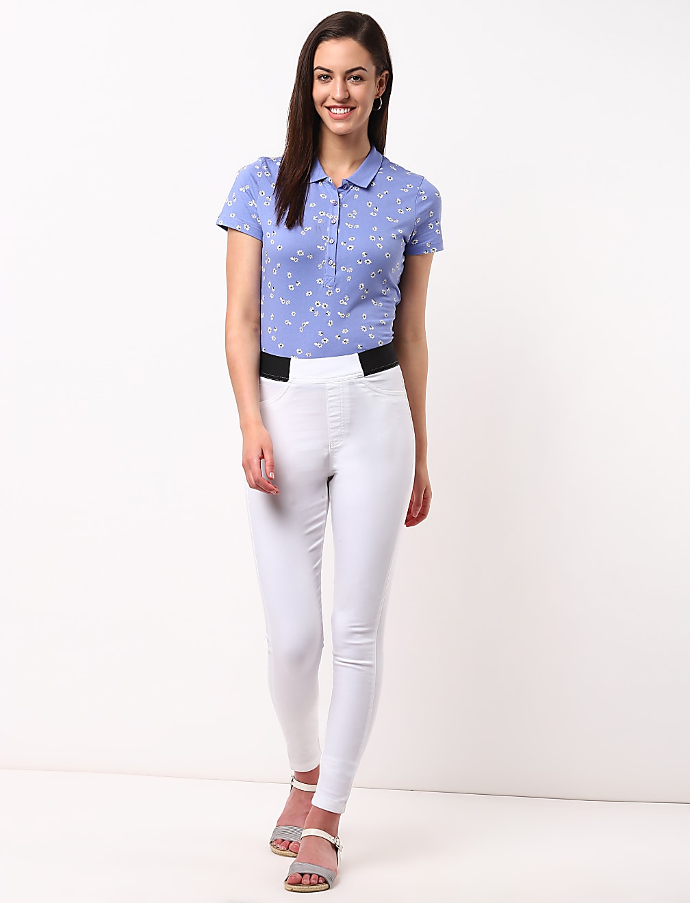 Elastic Jegging With Stretch