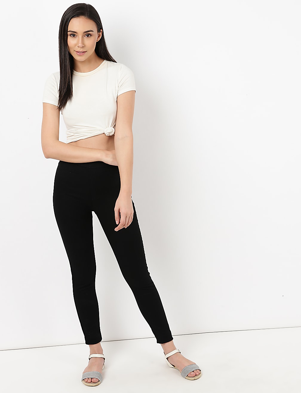 Pull On Jeggings w/Strecth