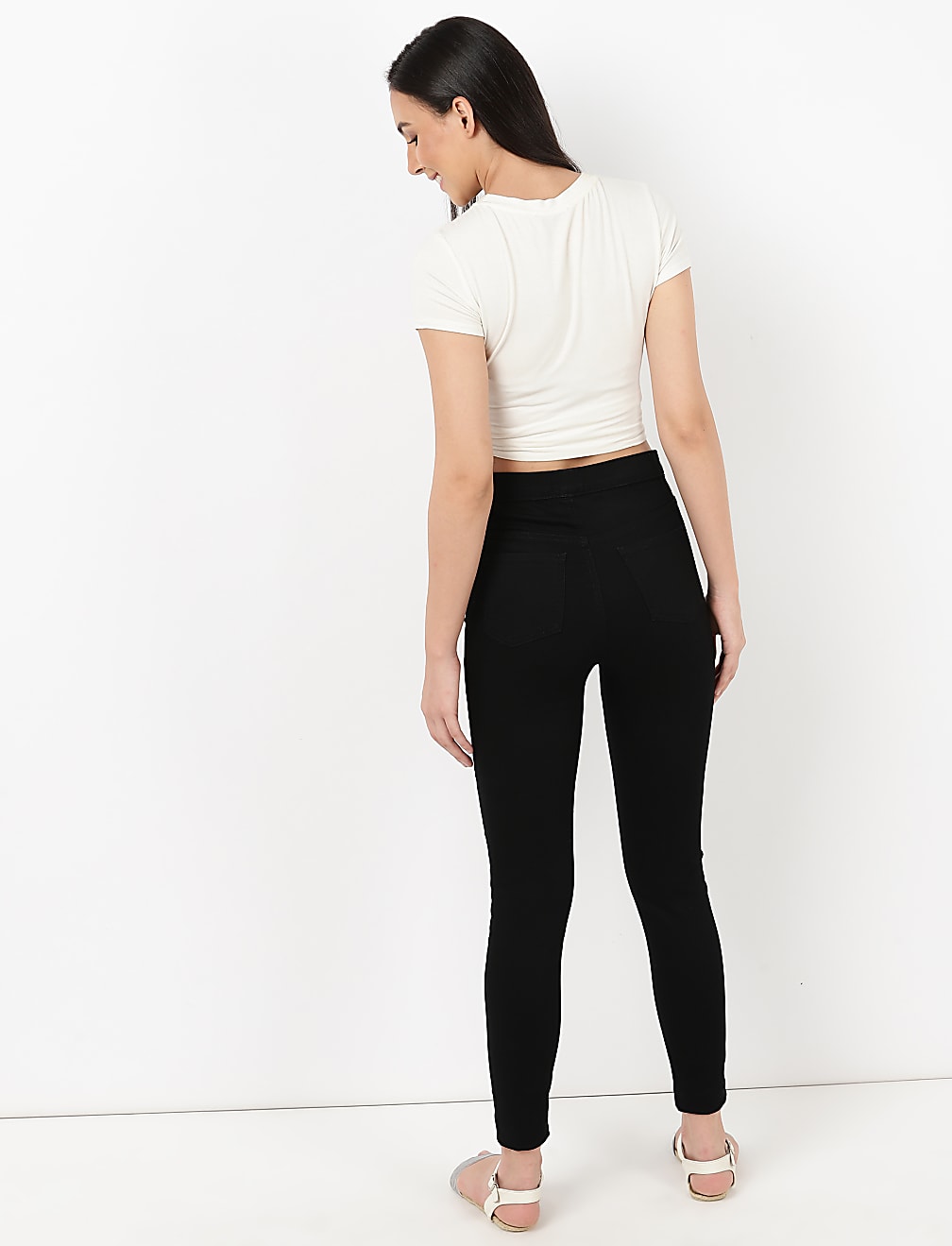 Pull On Jeggings w/Strecth