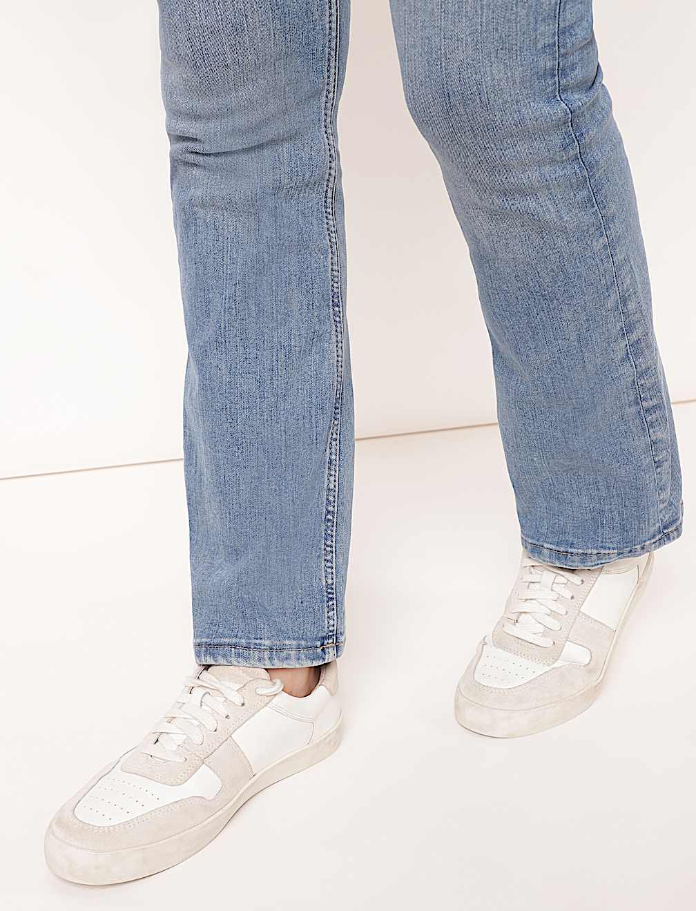 Cotton Mix Plain Slim Fit Jeans