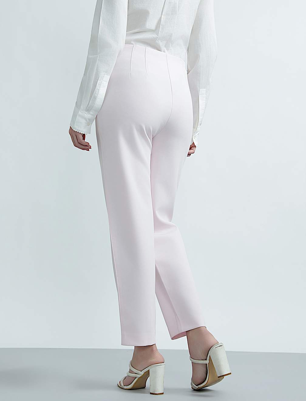 Plain Regular Fit Trousers