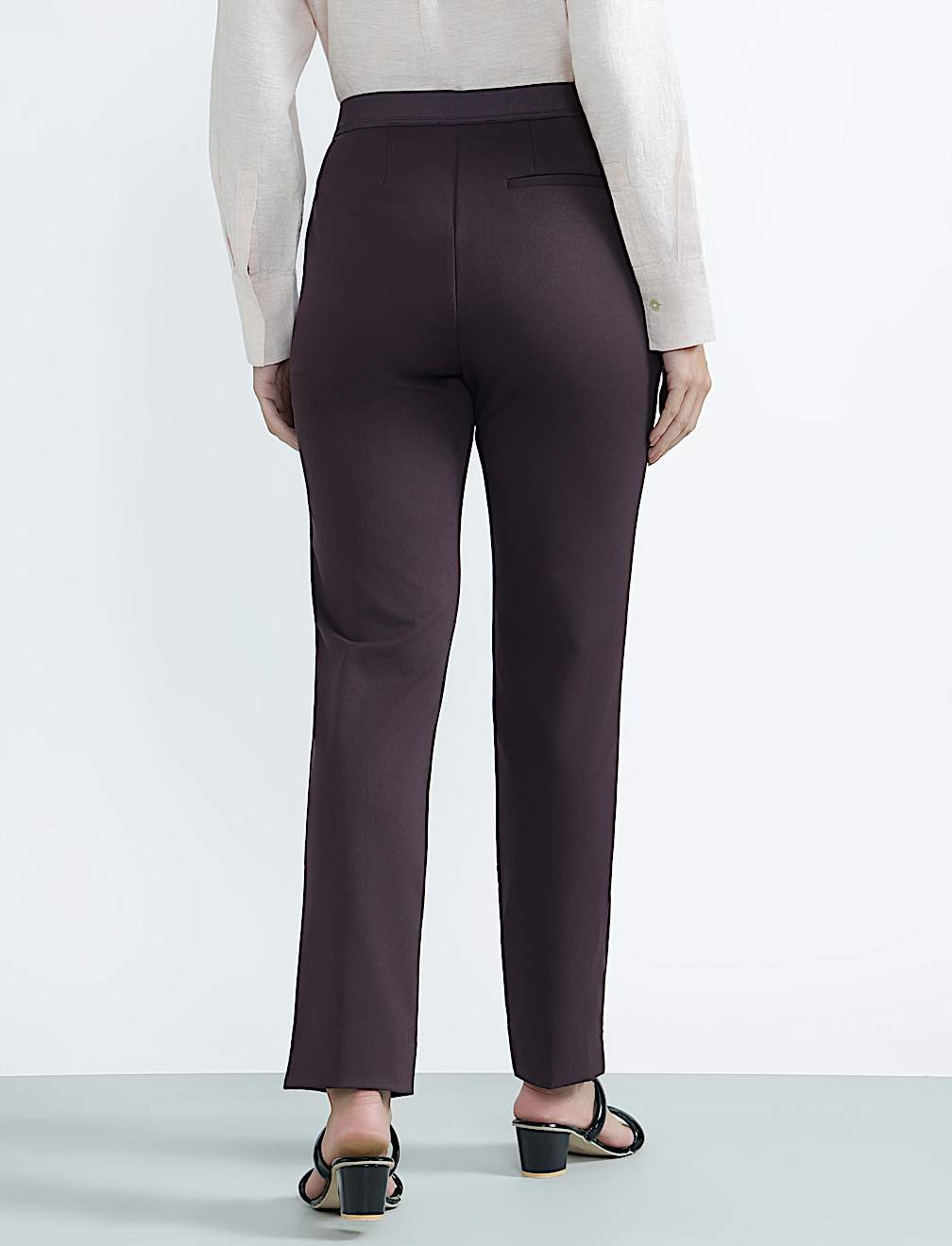 Striped Slim Fit Trousers