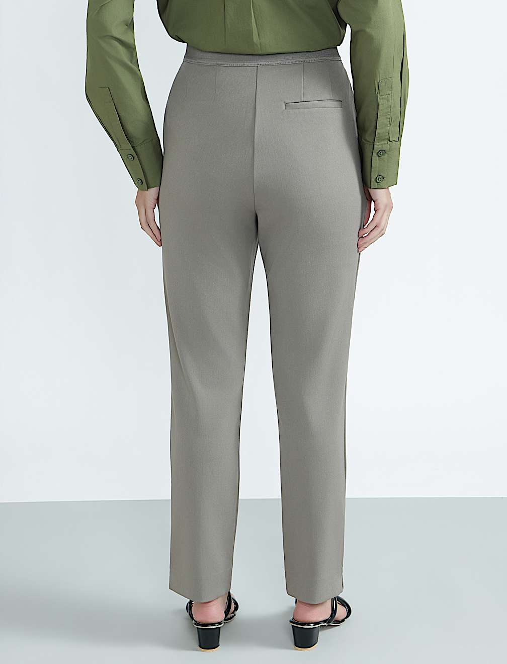 Striped Slim Fit Trousers