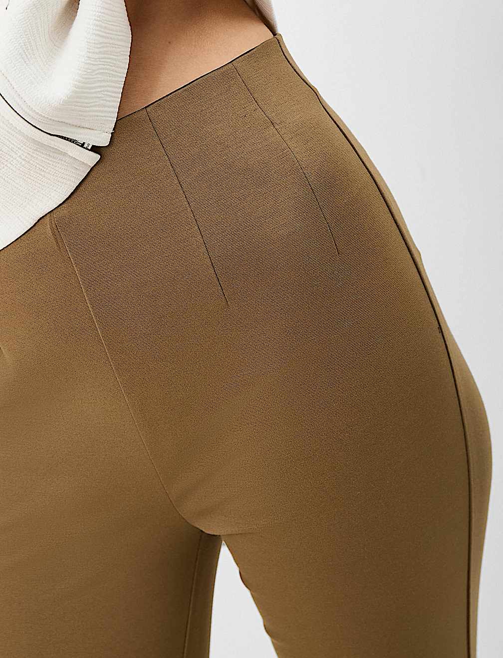 Jersey Flared Trousers
