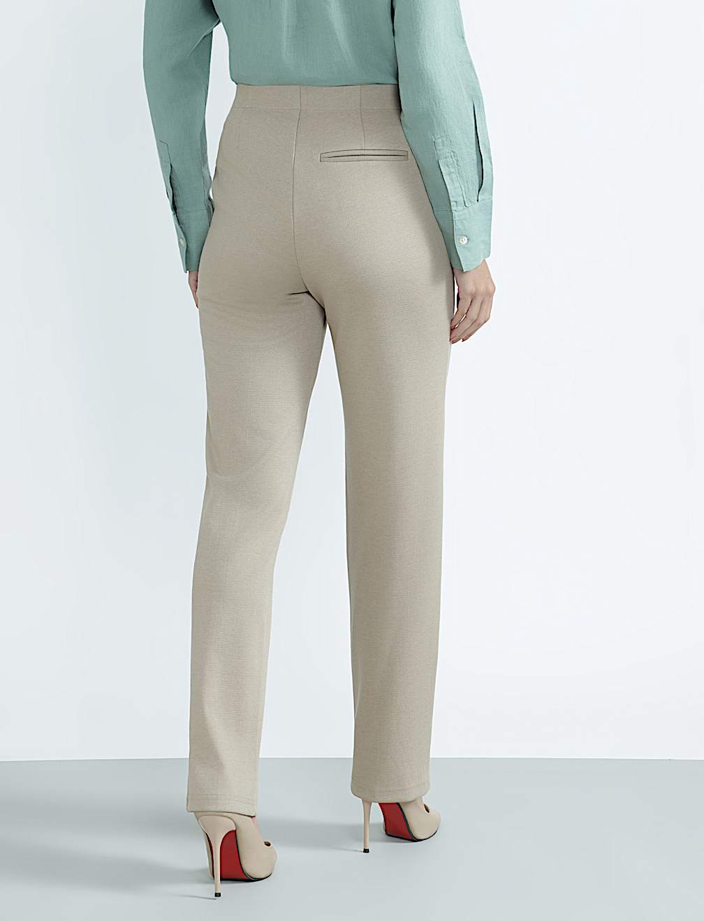 Plain Regular Fit Trousers
