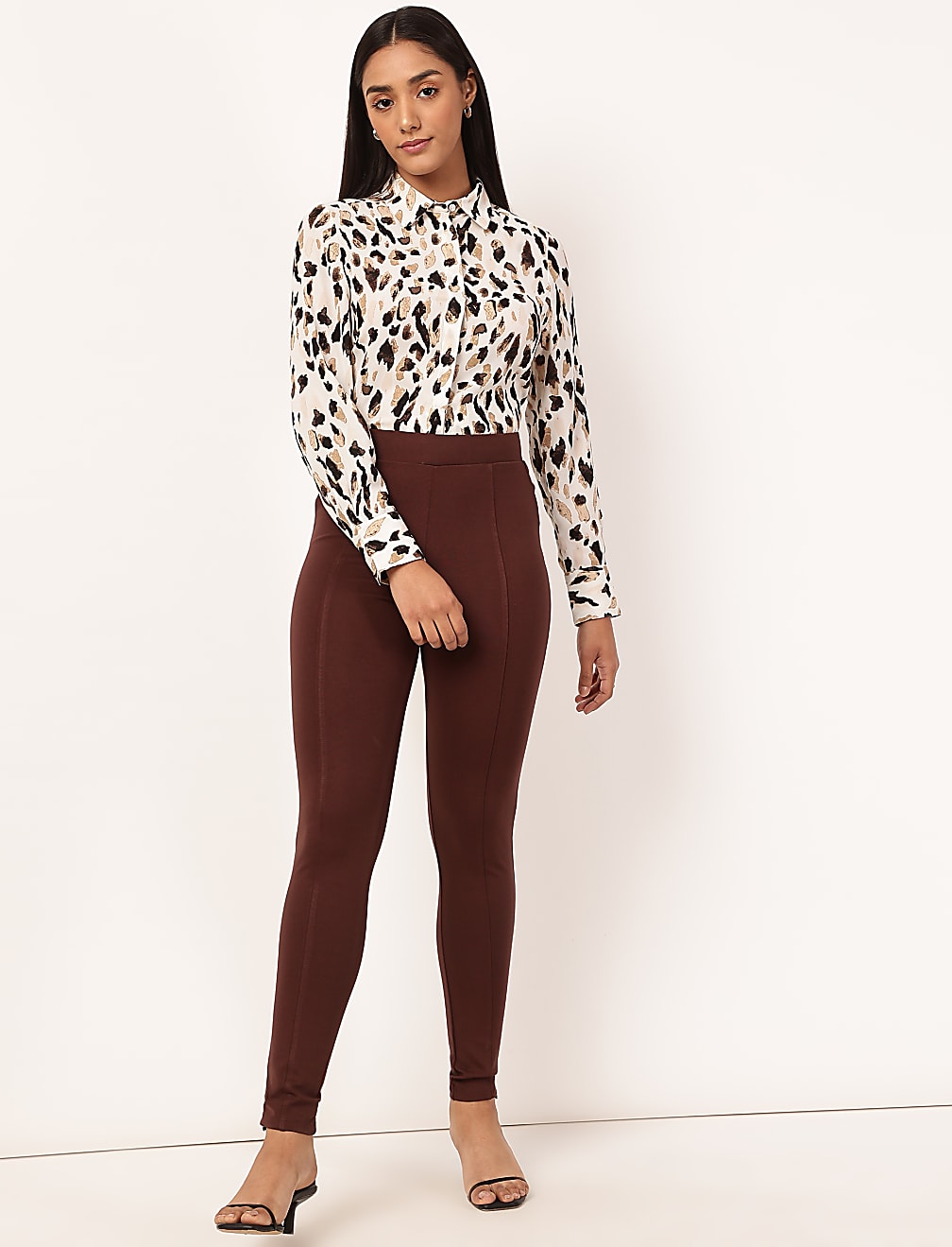 Viscose Mix Skinny Treggings