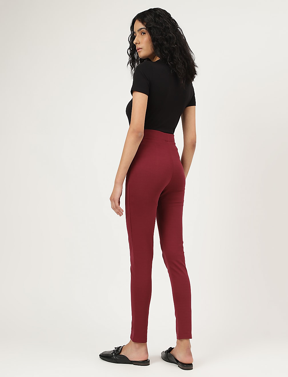 Viscose Mix Skinny Treggings