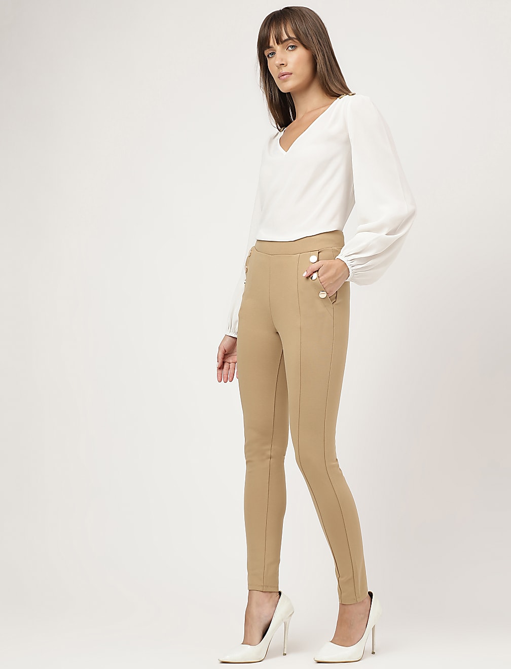 Skinny High Waist Treggings