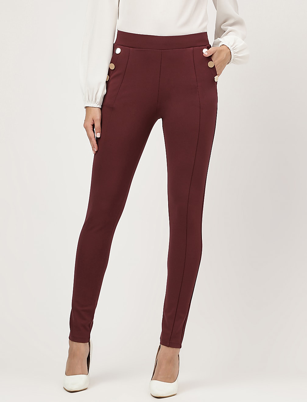 Skinny High Waist Treggings