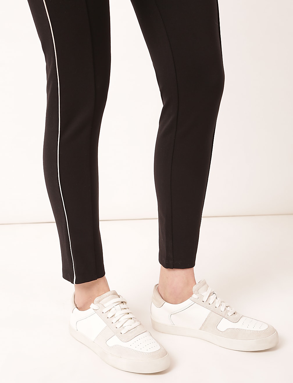 Viscose Mix Plain Regular Fit Tregging