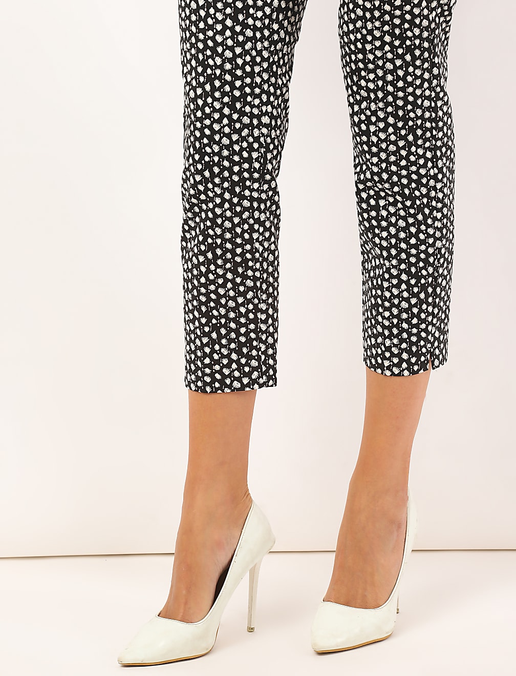 Cotton Mix Printed Regular Fit Trouser
