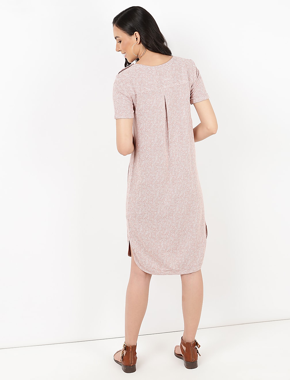 Knee Length Shift Dress