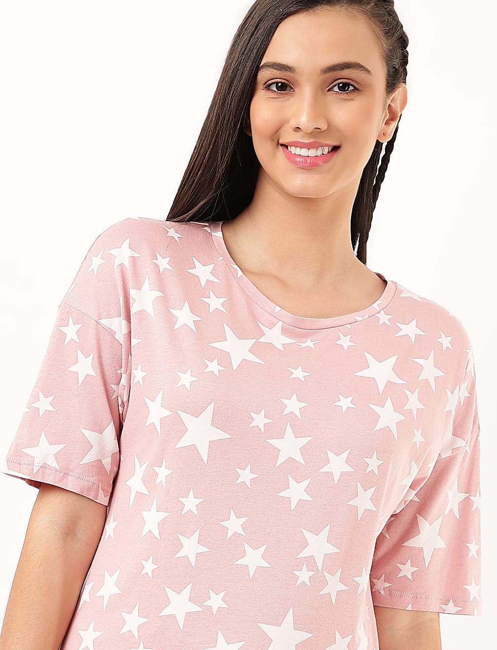 Cotton Mix Printed Regular Fit Pyjama Set