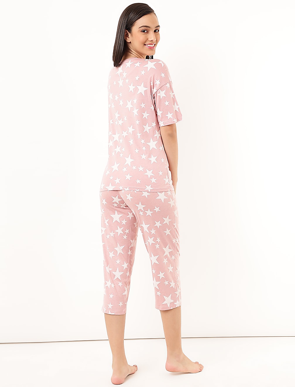 Cotton Mix Printed Regular Fit Pyjama Set