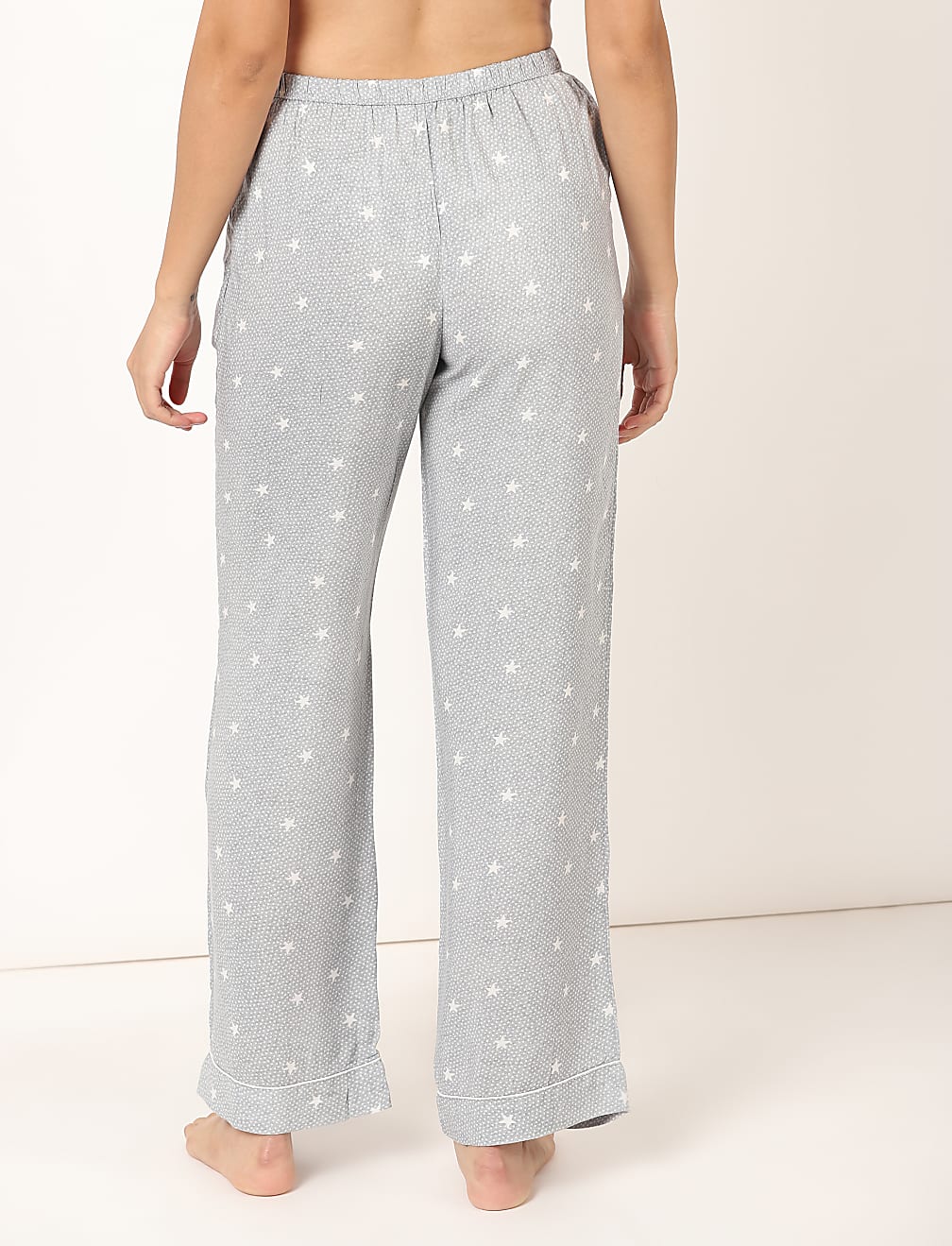 Pure Viscose Printed Regular Fit Pyjama