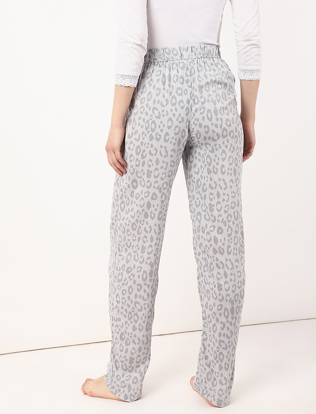 Pure Viscose Printed Regular Fit Pyjama