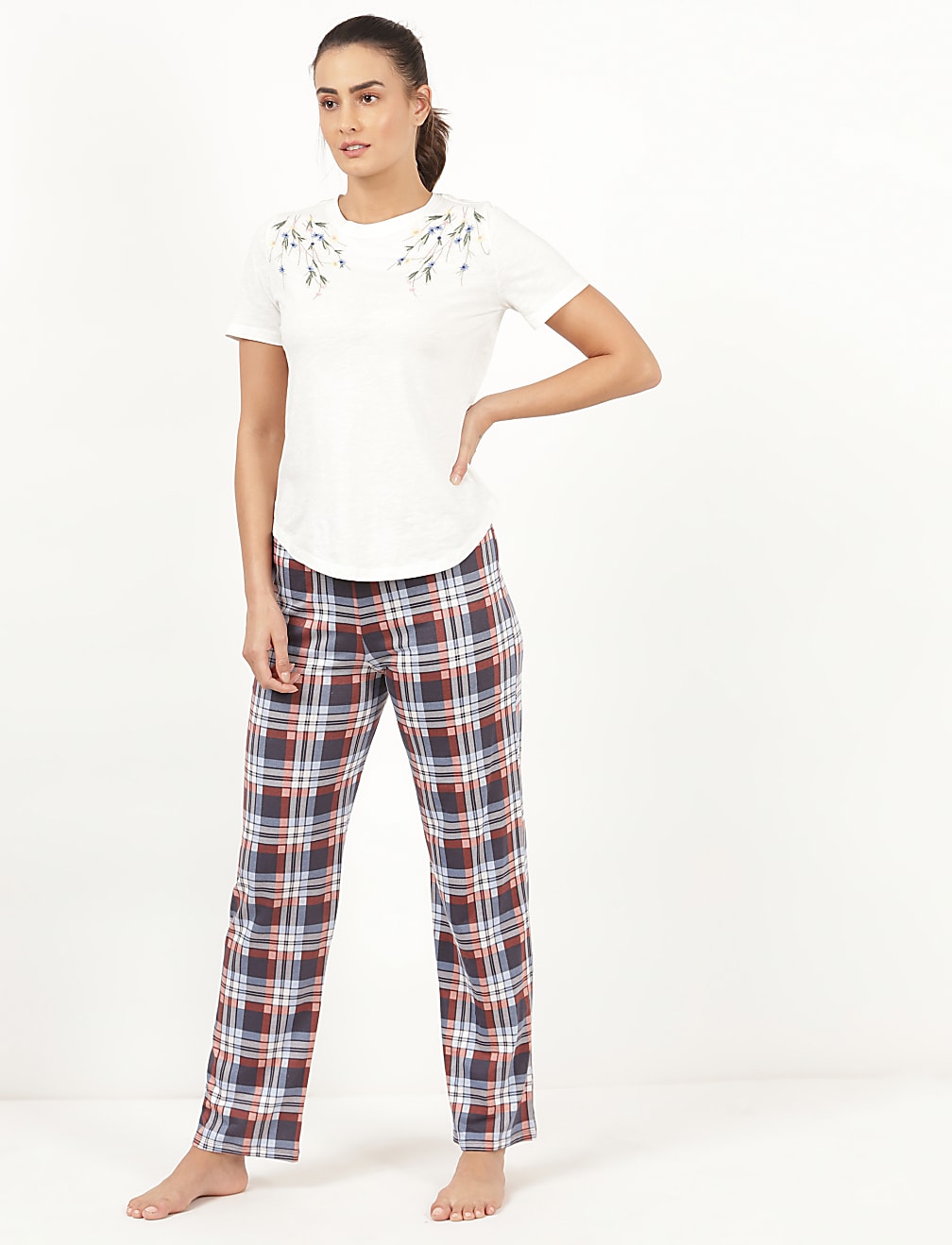 2 Pack Pure Cotton Regular Fit Pyjama