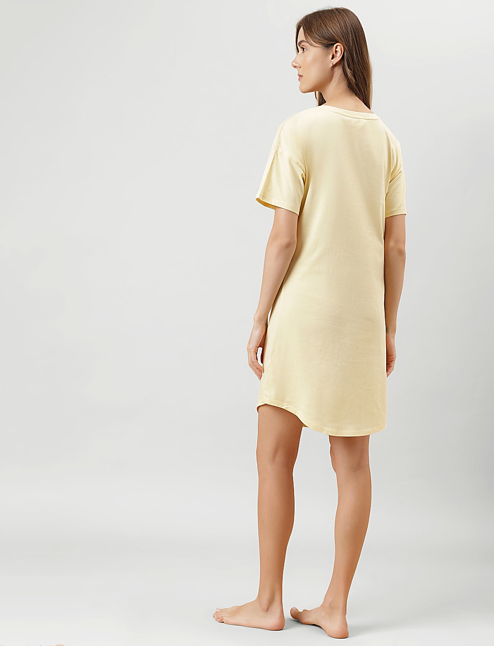 Pure Cotton Plain Nightdress