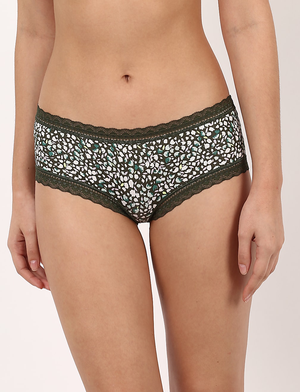 INT 5P MF LACE FLORAL SHORT