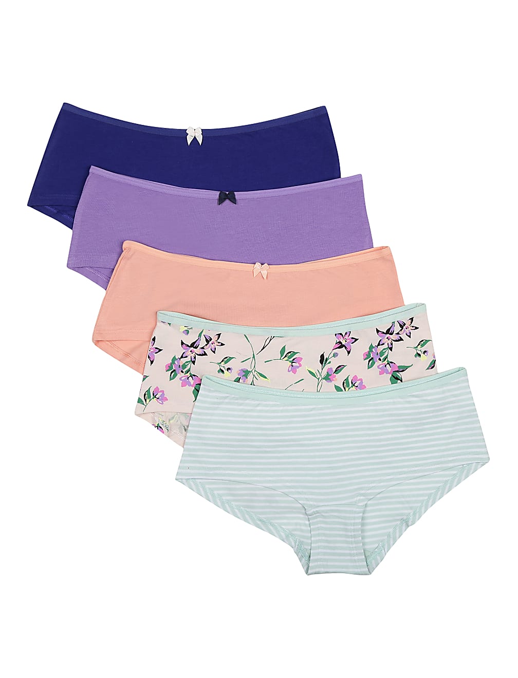INT 5P PINK FLORAL SHORT