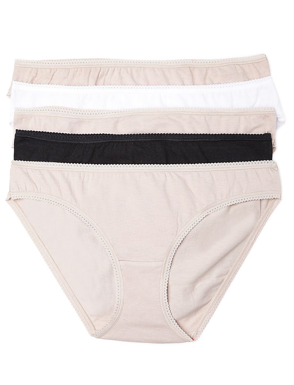 Pack of 5 Cotton Mix Slim Fit Knickers
