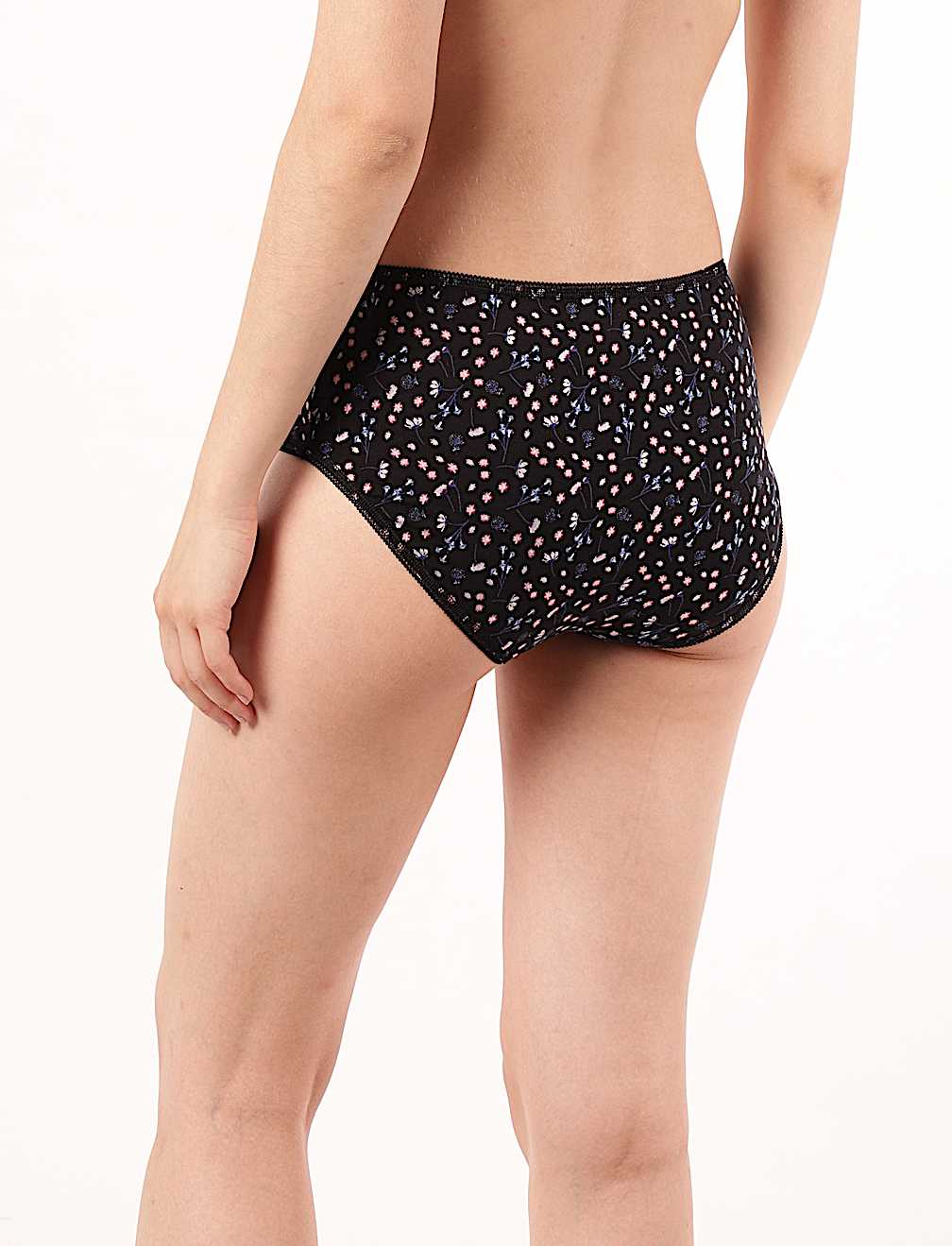 5 Pack Cotton Mix Skinny Fit Knicker