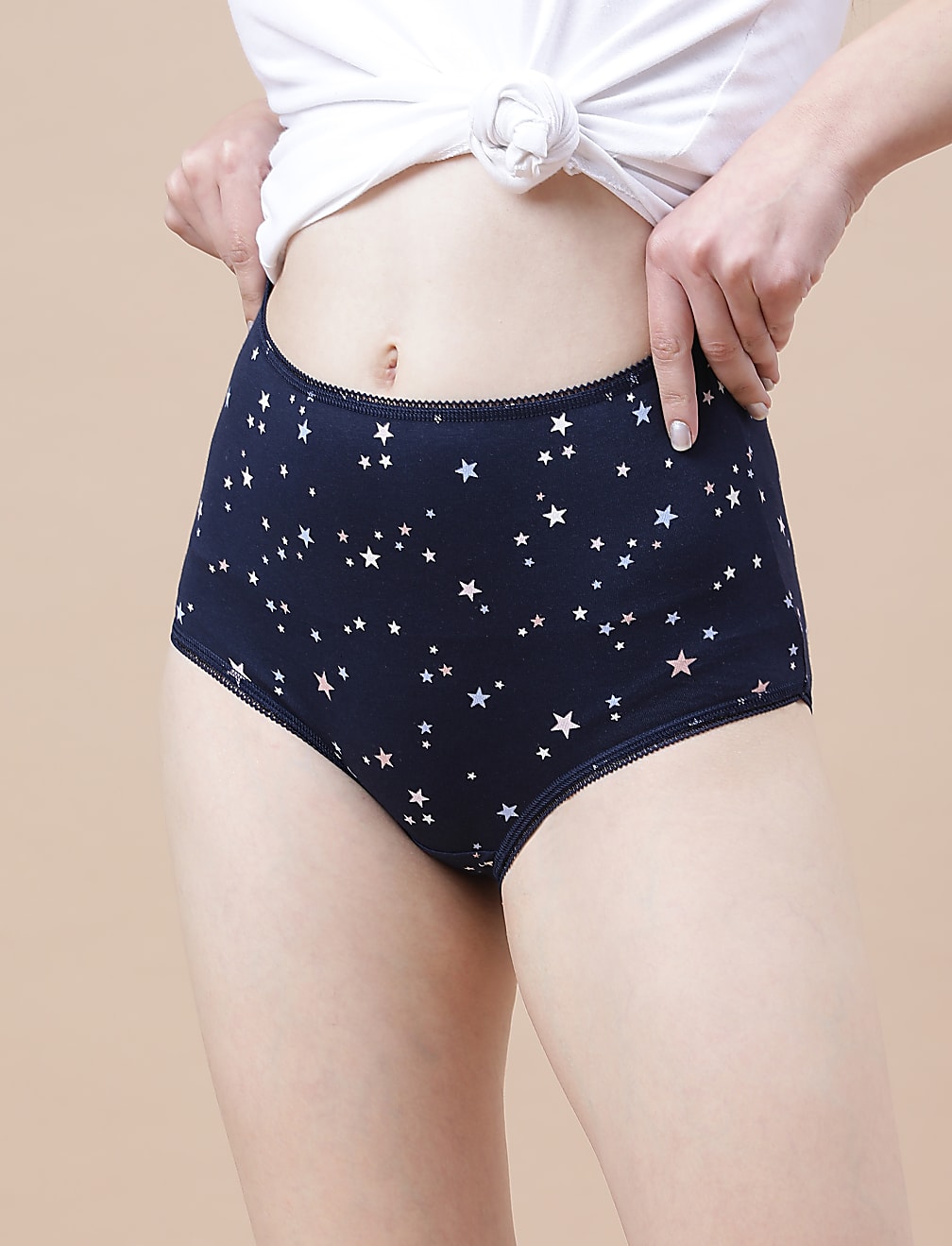 Pack of 3 Cotton Mix Skinny Fit Knickers