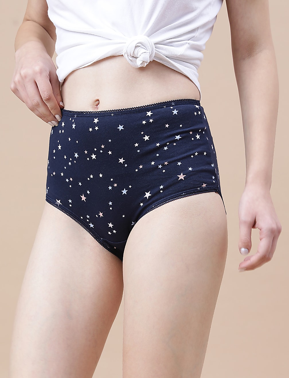 Pack of 3 Cotton Mix Skinny Fit Knickers