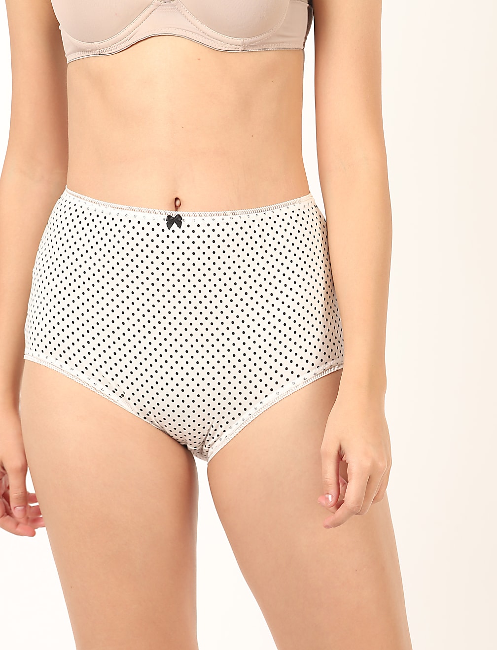 5 Pack Cotton Mix Skinny Fit Brief