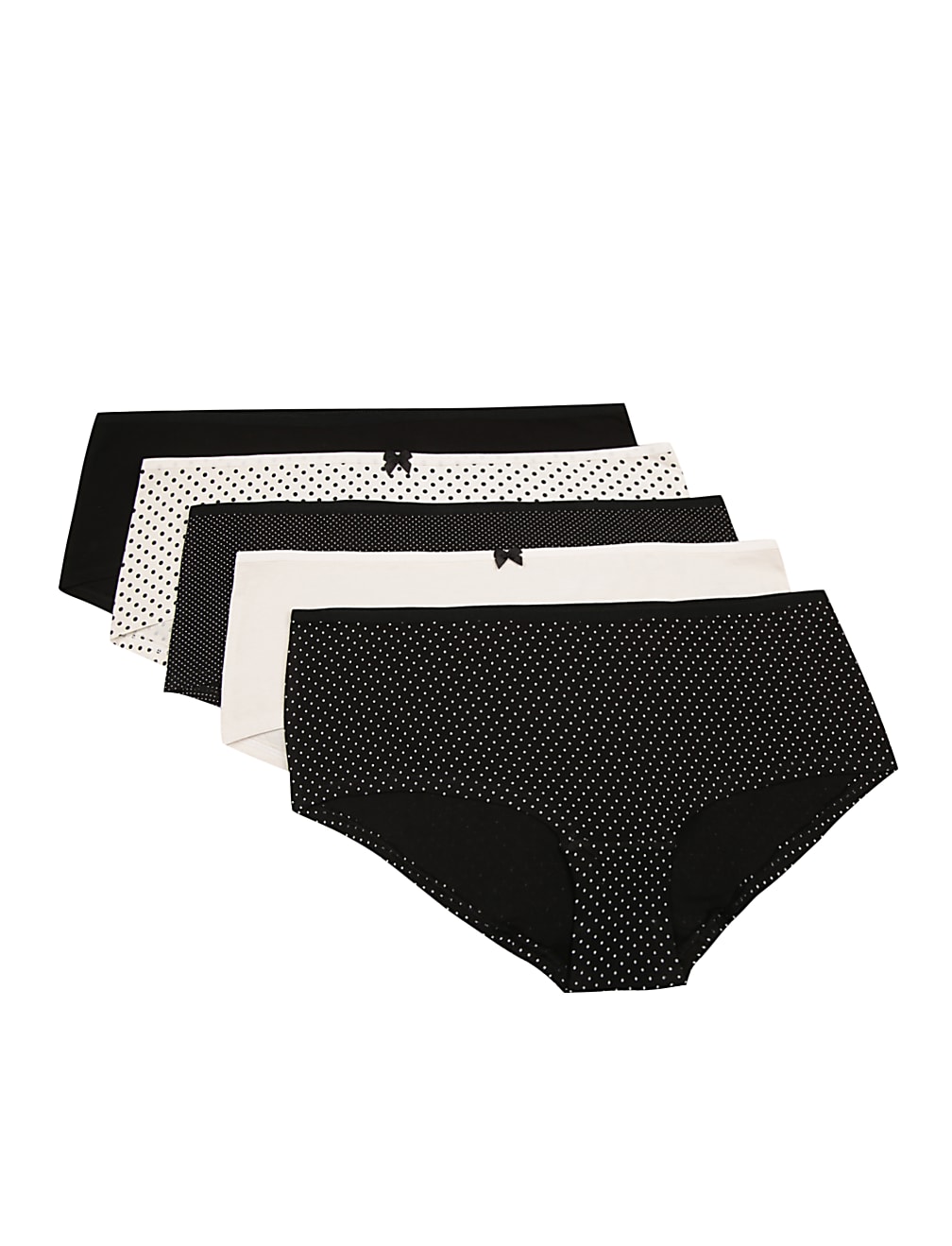 5 Pack Cotton Mix Skinny Fit Knickers