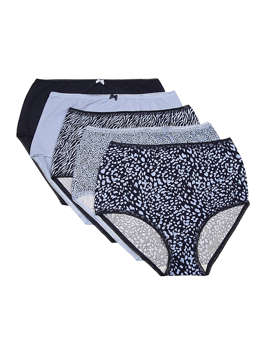 5 Pack Cotton Mix Skinny Fit Knicker