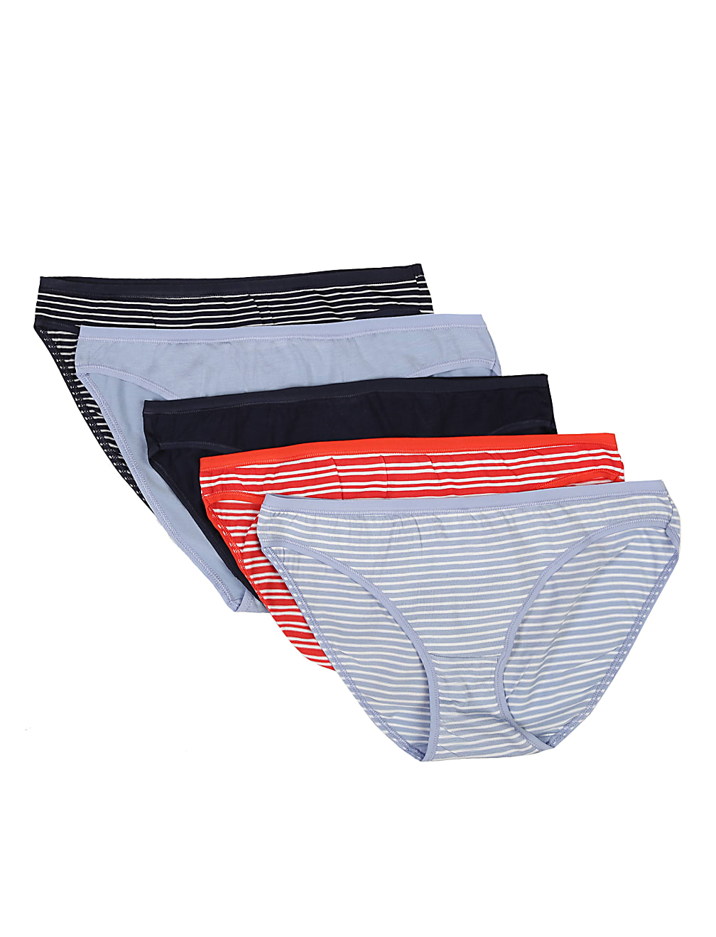 5 Pack Cotton Mix Skinny Fit Knickers