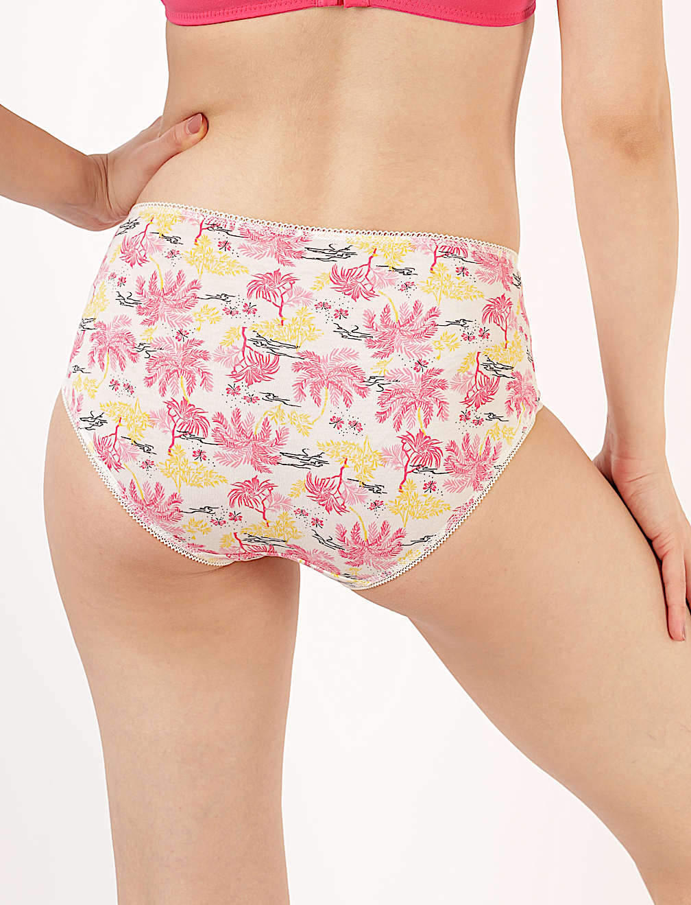 5 Pack Cotton Mix Skinny Fit Knicker