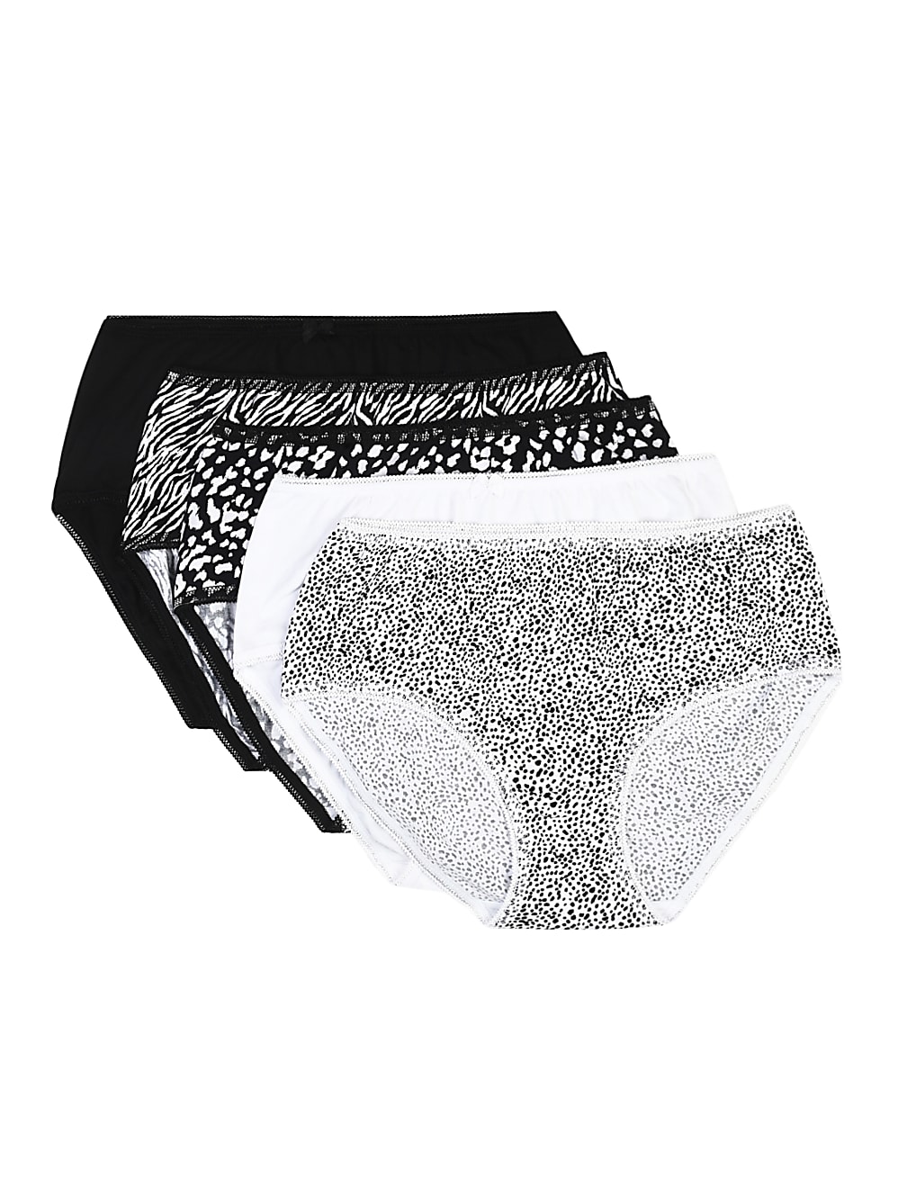 5 Pack Cotton Mix Skinny Fit Knicker