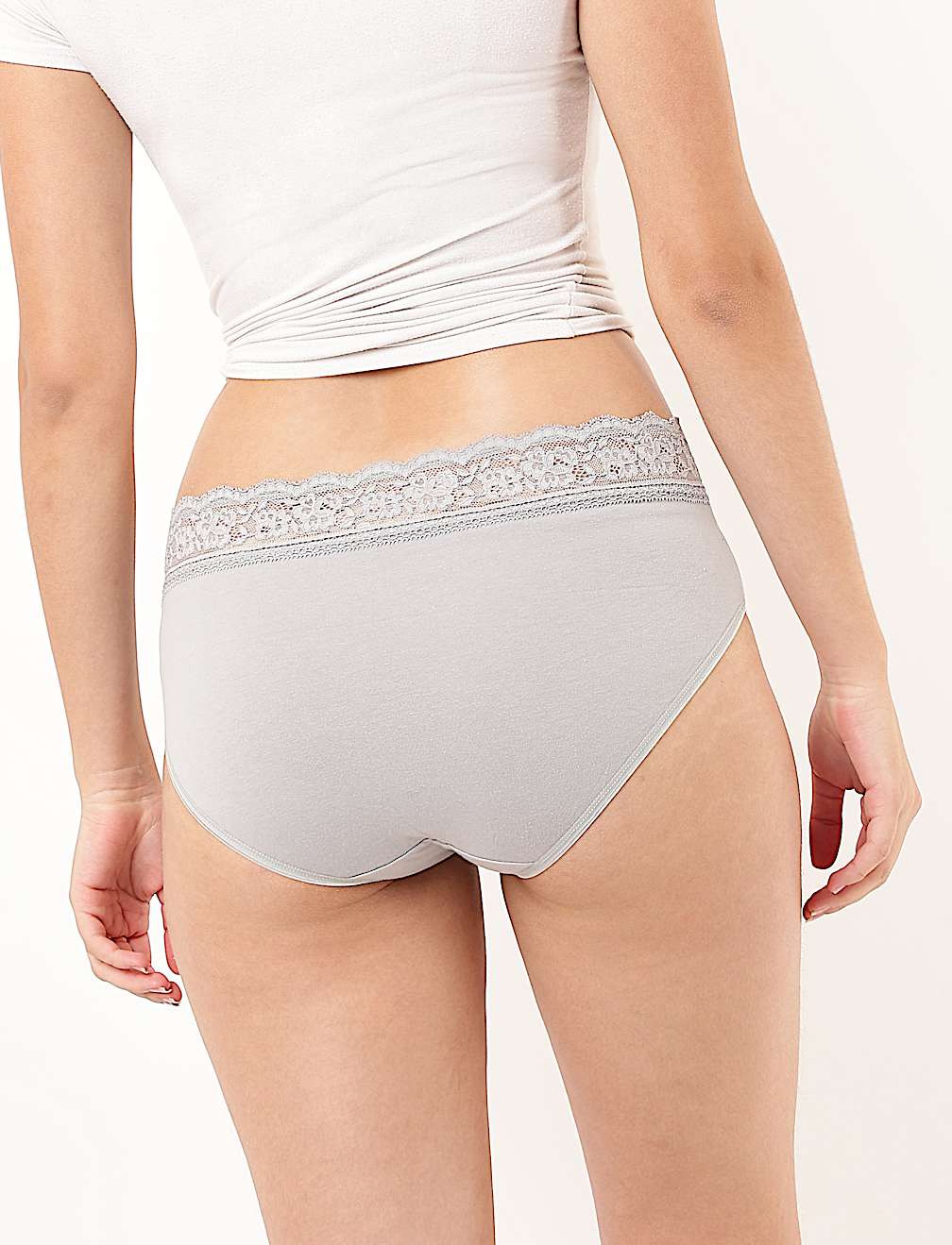 High Rise Laced Shorts