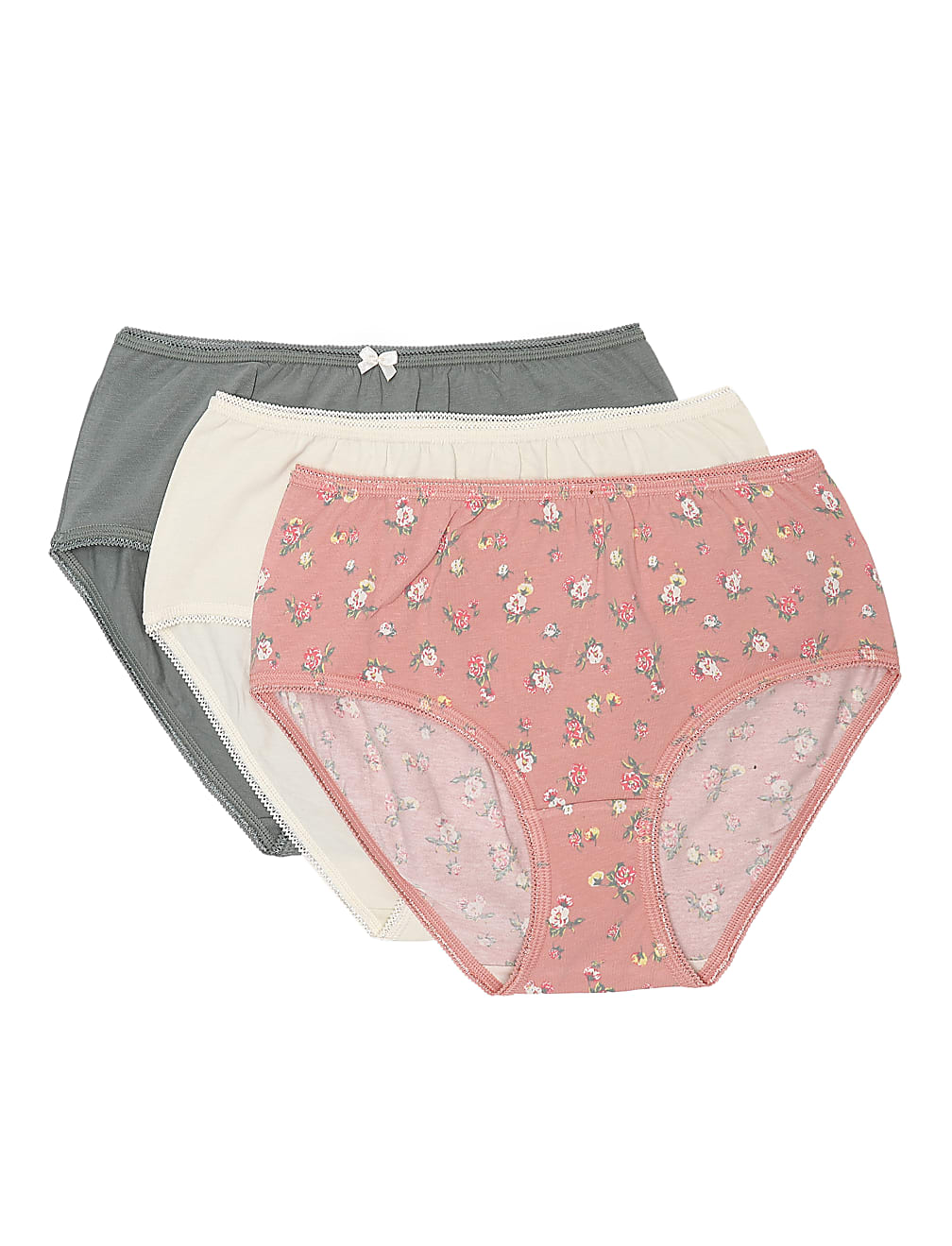 Pack of 3 Cotton Mix Skinny Fit Knickers