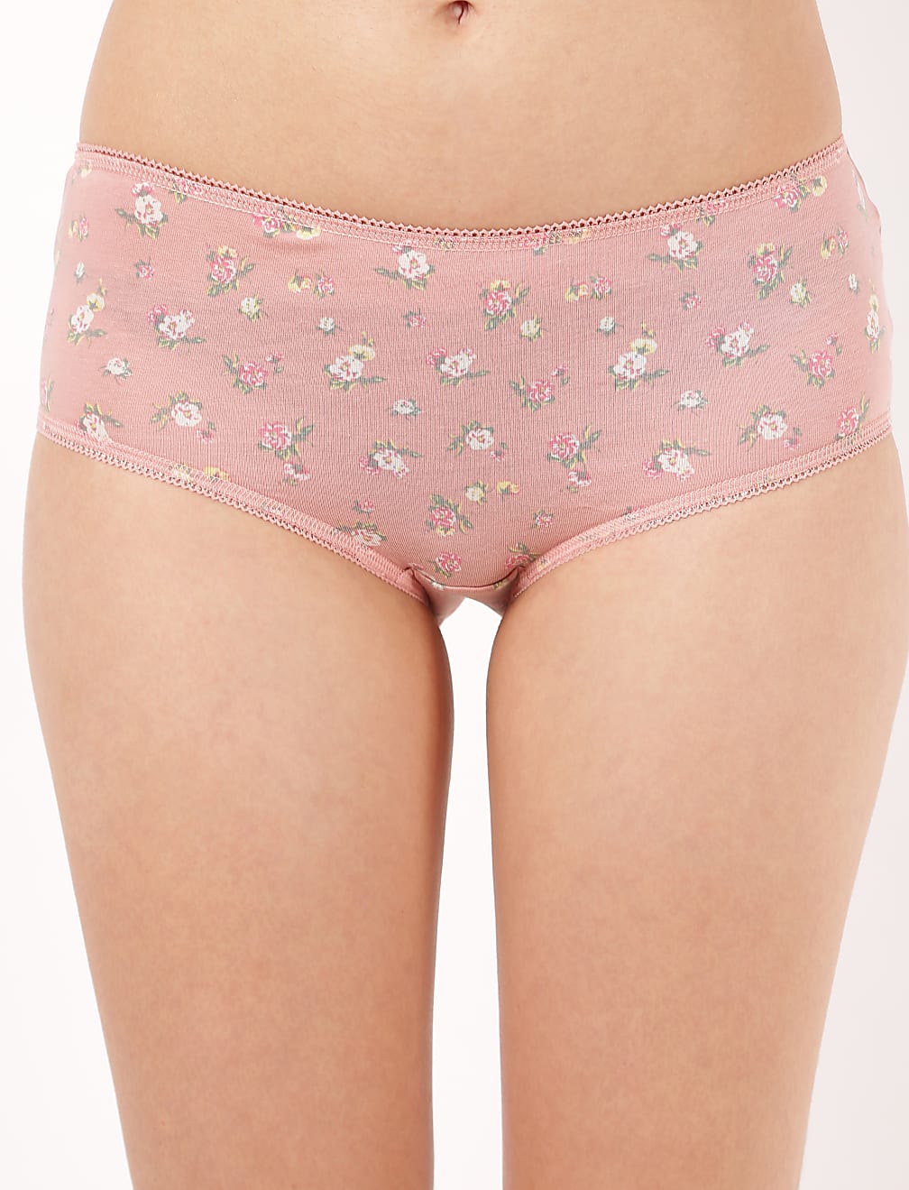 Pack of 3 Cotton Mix Skinny Fit Knickers