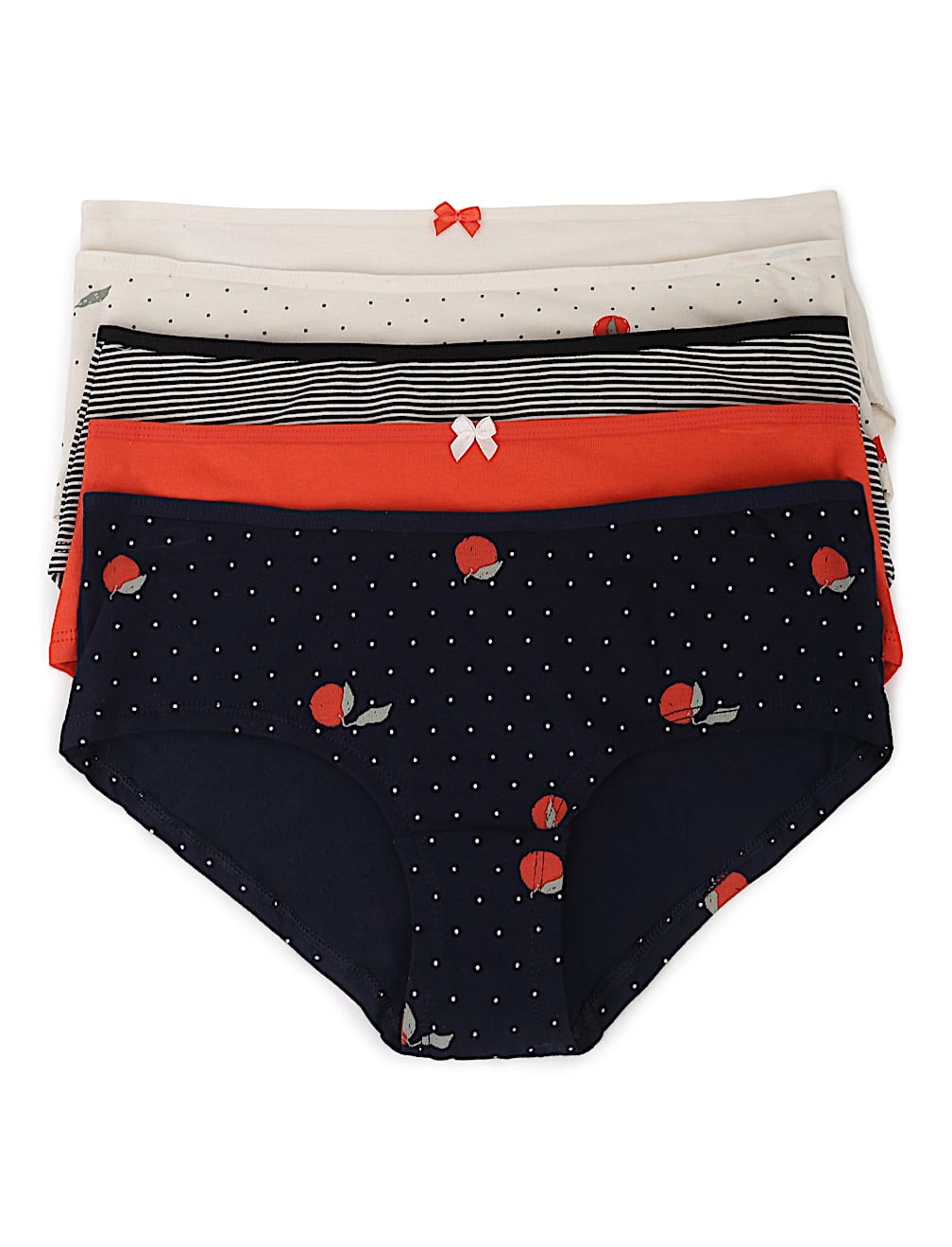 Low Rise Striped Shorts