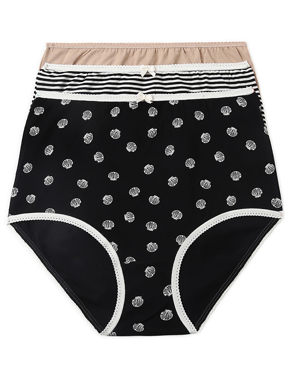 3 Pack Cotton Mix Knickers
