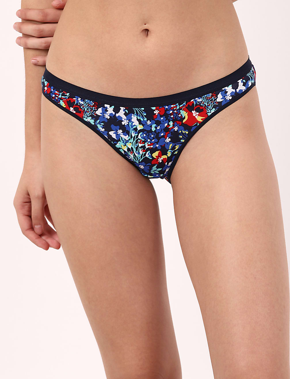 INT 5p Painterly Floral Bikini