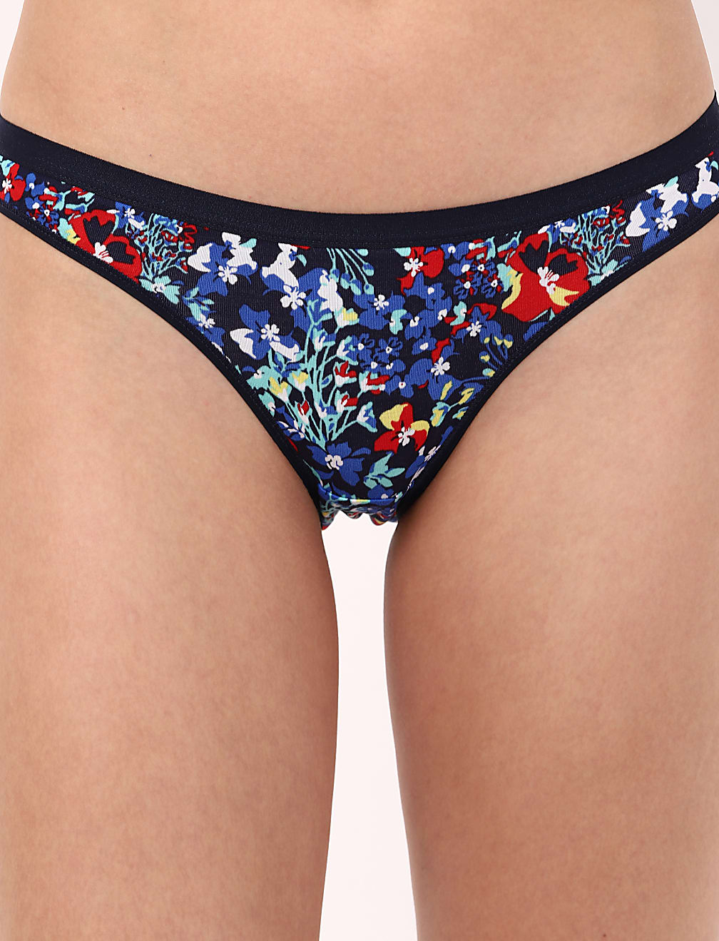 INT 5p Painterly Floral Bikini