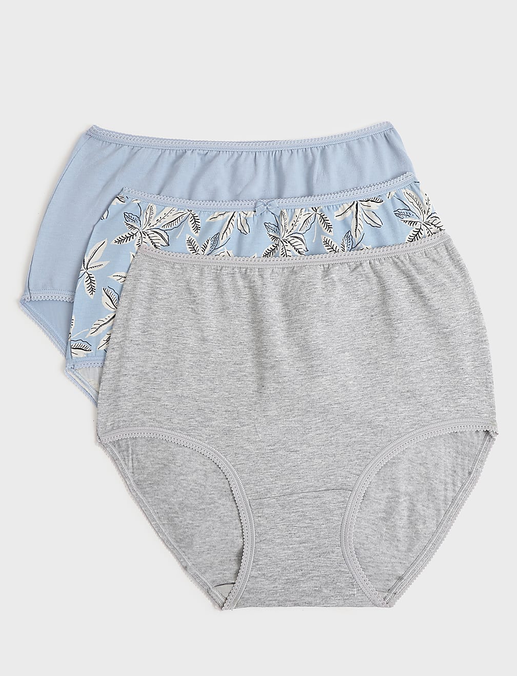 3pk Plain Full Briefs