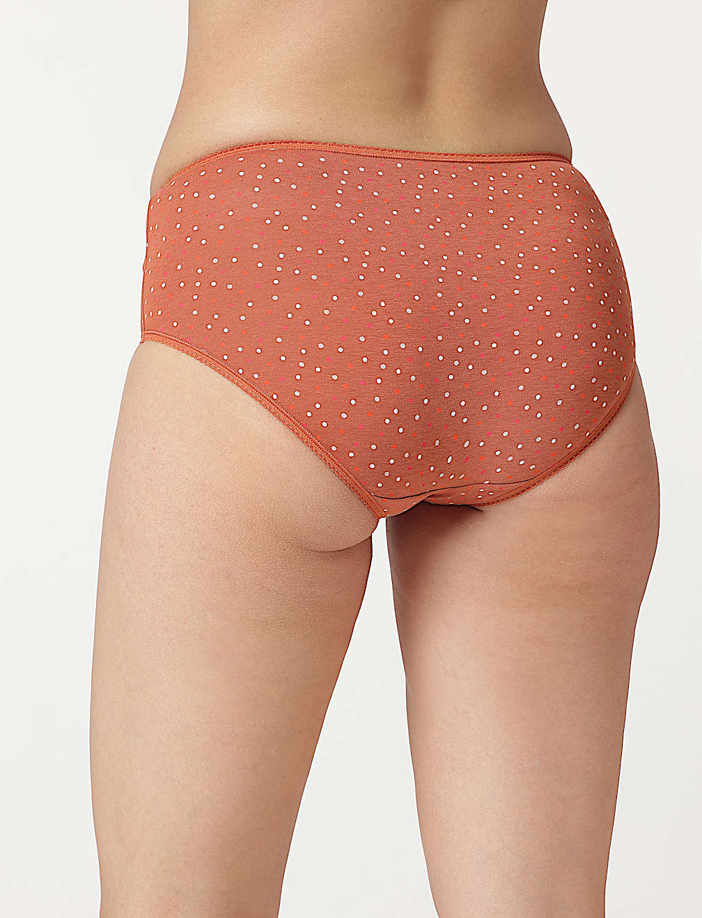 3pk Cotton Rich Midi Knickers