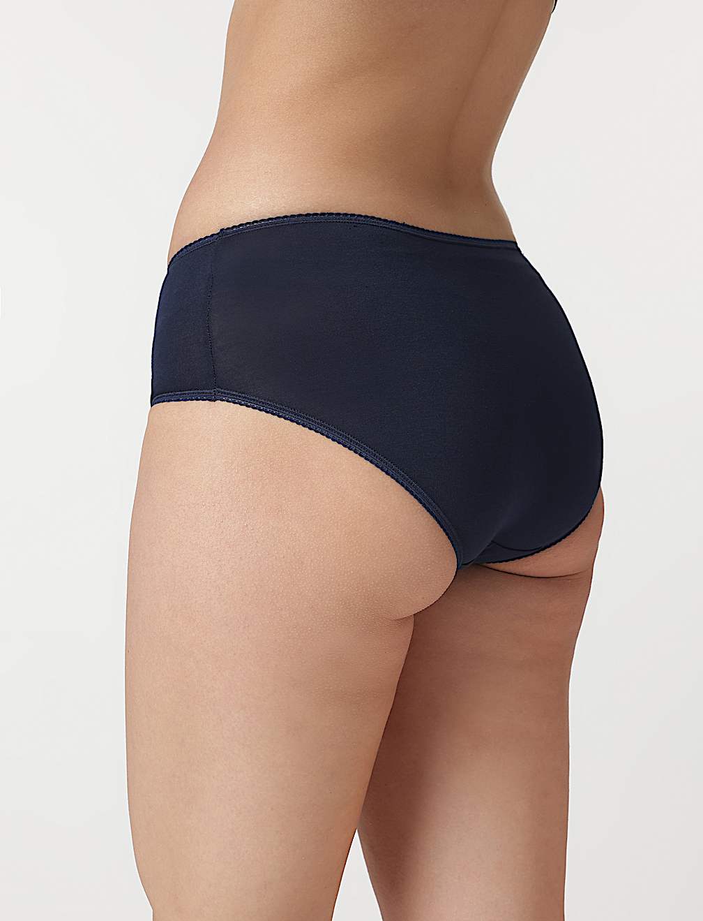 3pk Cotton Rich Midi Knickers